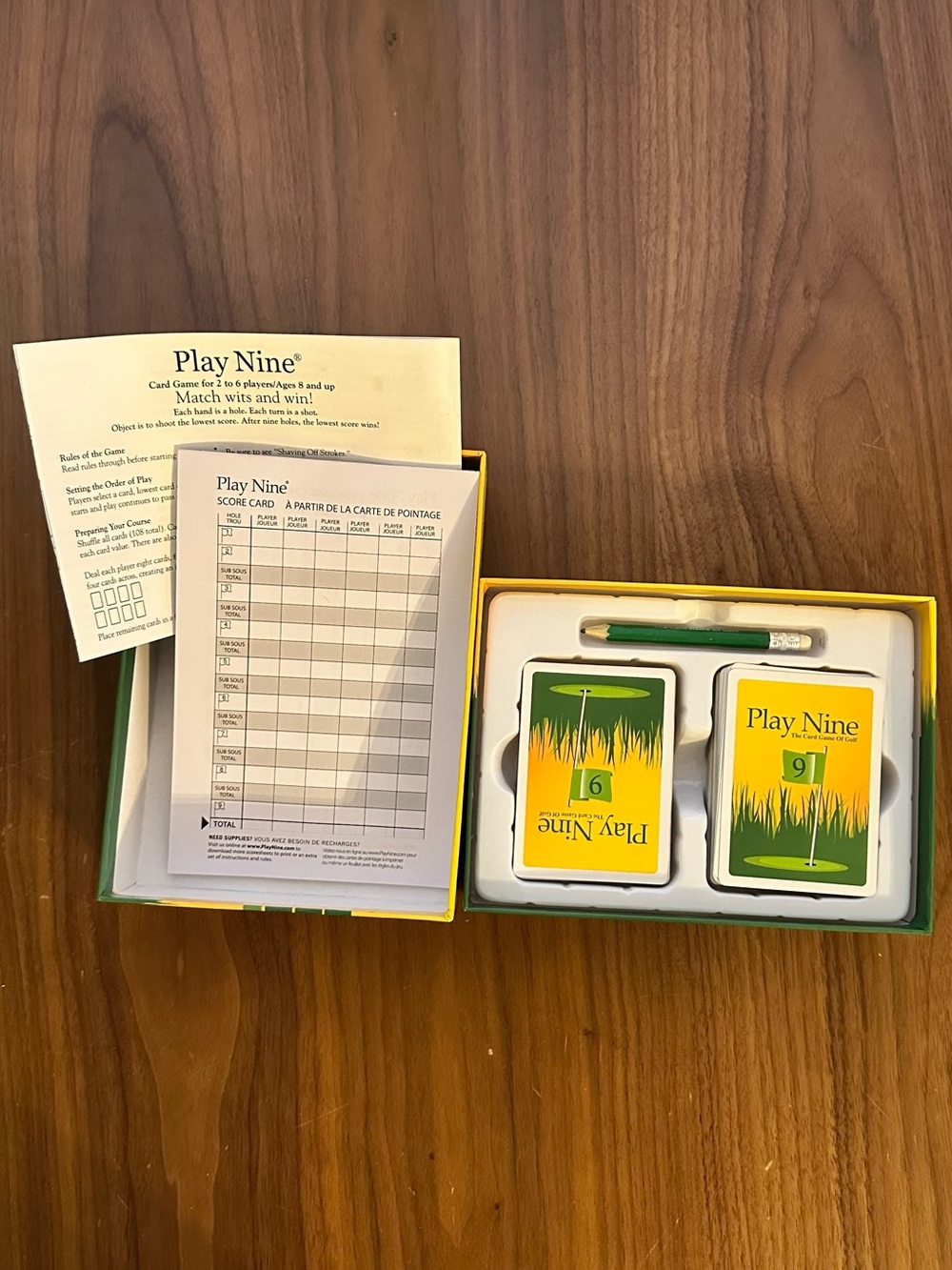 ⛳️ PLAY NINE CARD GAME - Picture 3 of 3
